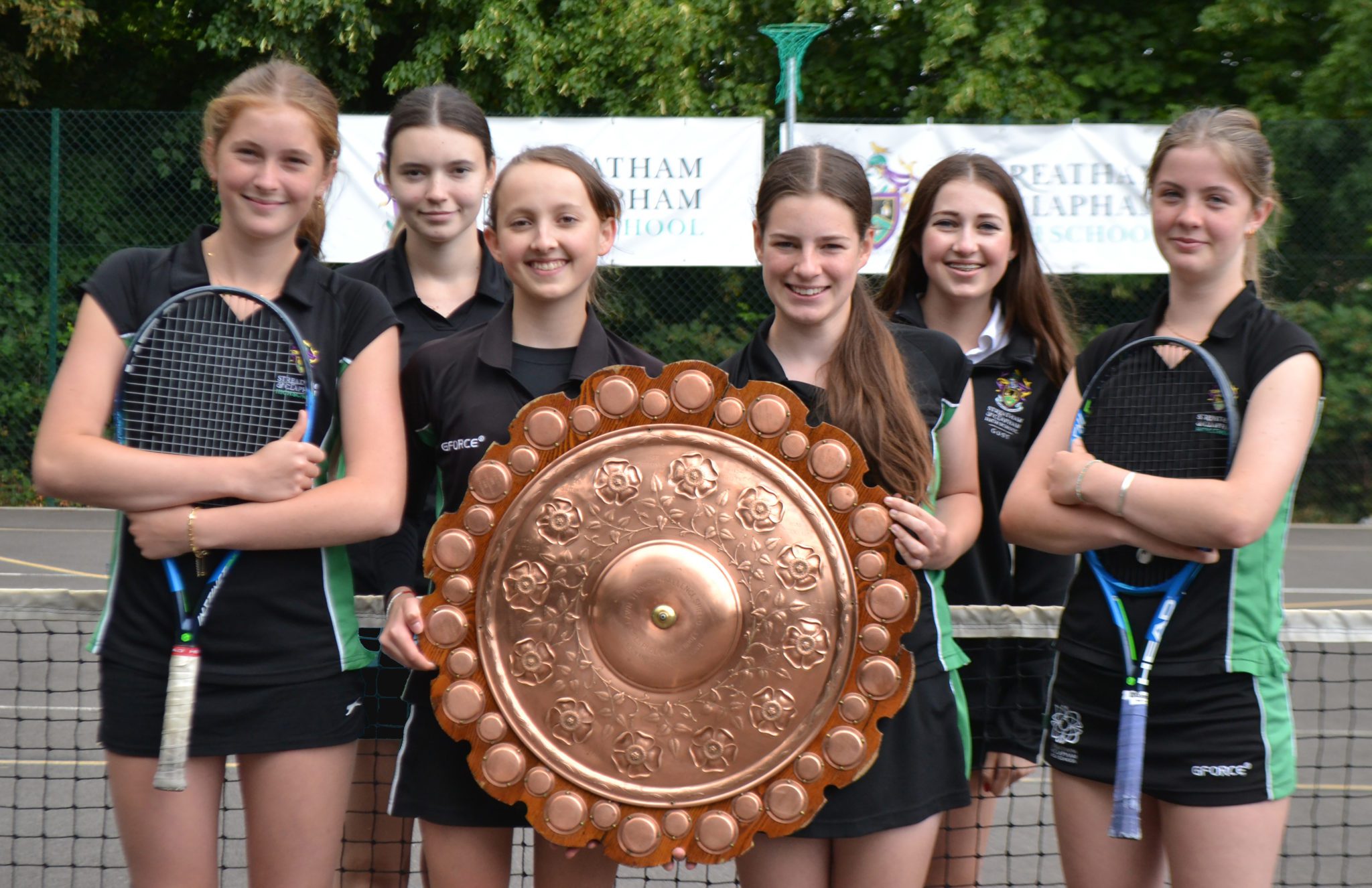 SCHS Brings Home GDST Tennis  Shield For First Time